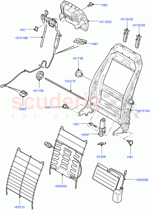 Part Diagram for Land Rover LR020056