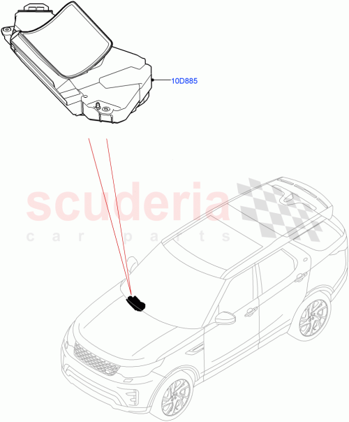 Part Diagram for Land Rover LR093404