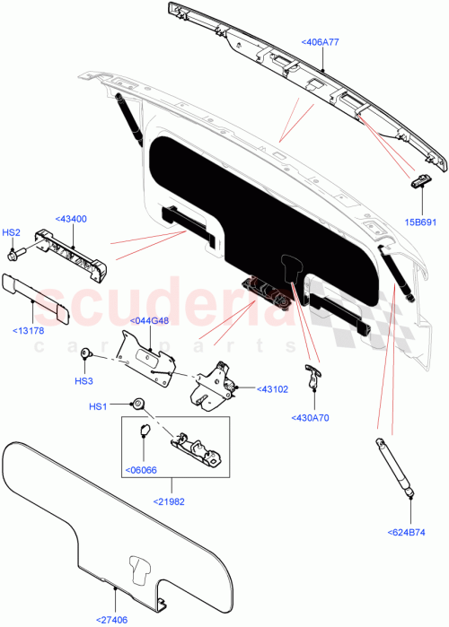 Part Diagram for Land Rover LR069726