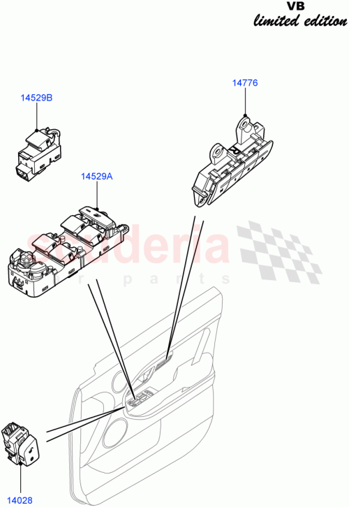 Part Diagram for Land Rover LR043903