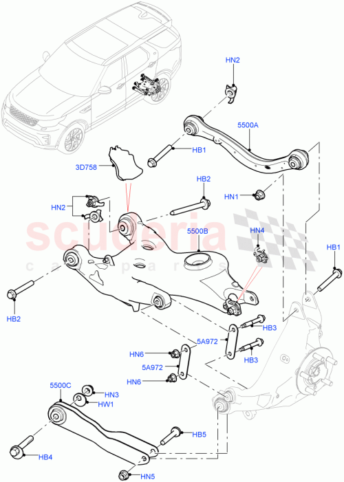 Part Diagram for Land Rover LR081546