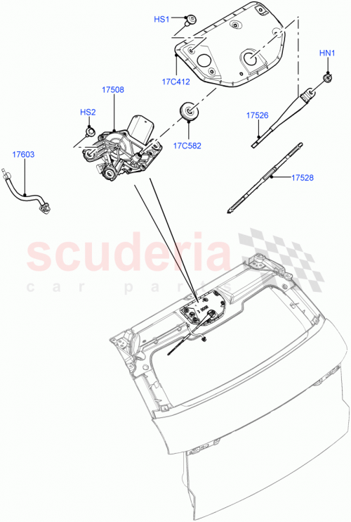 Part Diagram for Land Rover LR024245