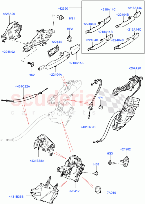 Part Diagram for Land Rover LR050987