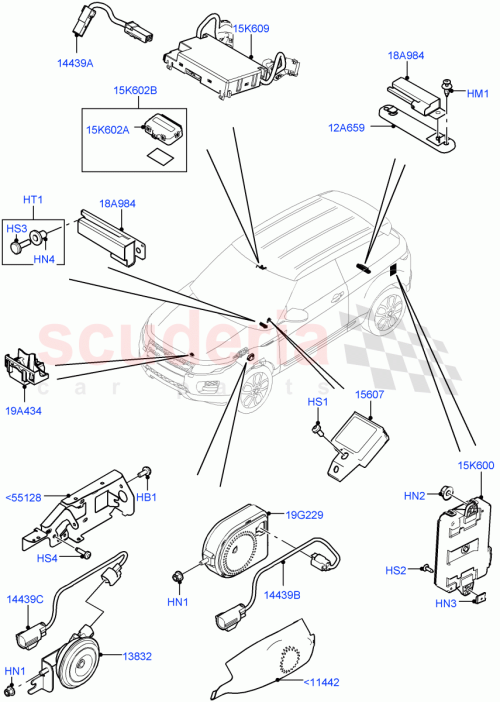 Part Diagram for Land Rover LR071651