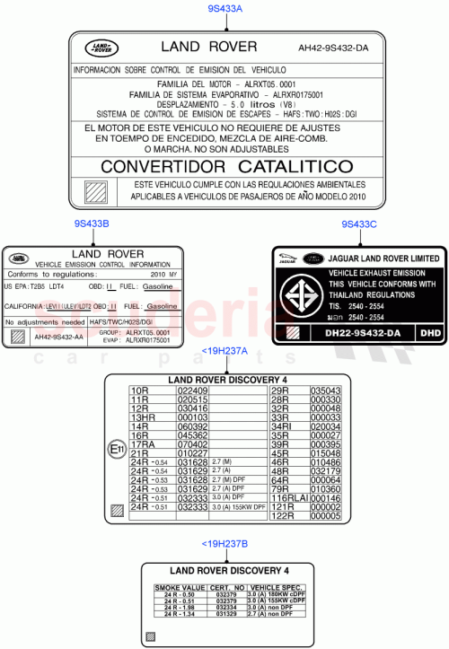Part Diagram for Land Rover LR063742