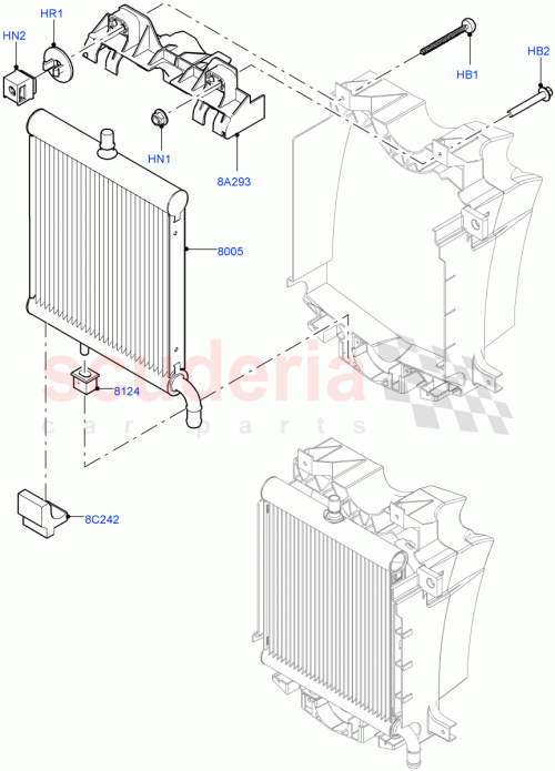 Part Diagram for Land Rover LR106991