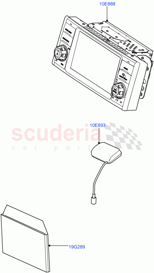 Part Diagram for Land Rover LR023005
