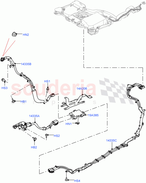 Part Diagram for Land Rover LR153488