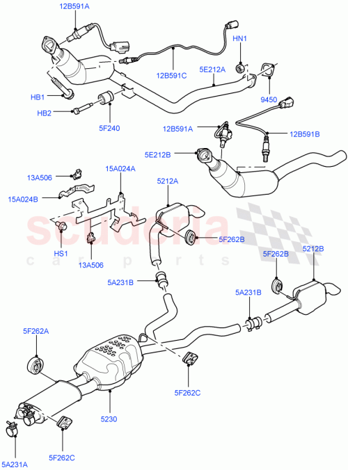 Part Diagram for Land Rover LR012789