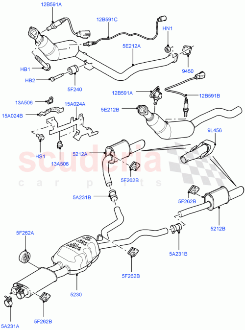 Part Diagram for Land Rover LR015365