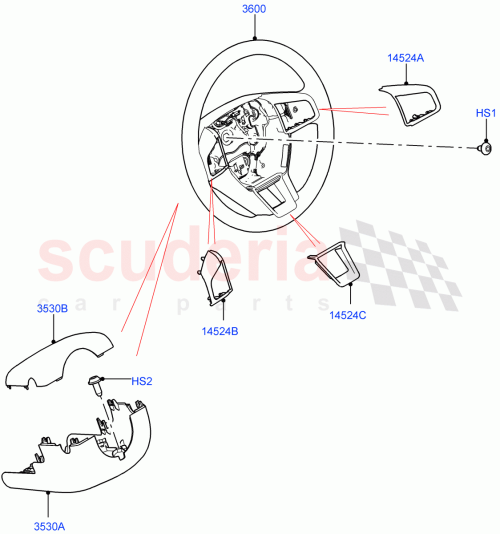 Part Diagram for Land Rover LR058594