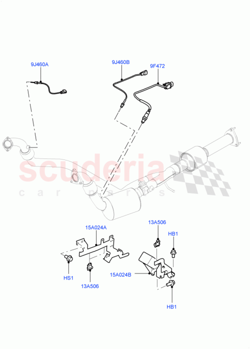 Part Diagram for Land Rover LR014227