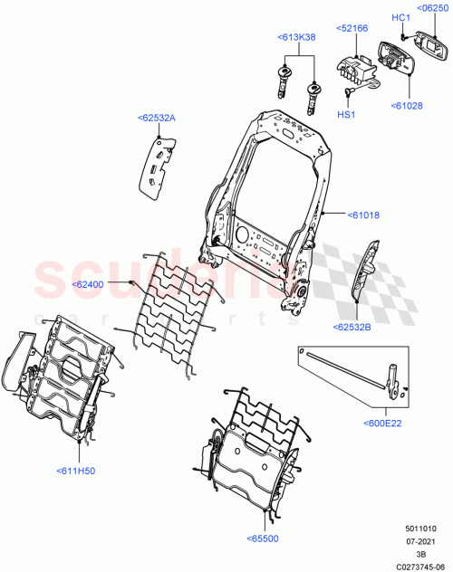 Part Diagram for Land Rover LR141415
