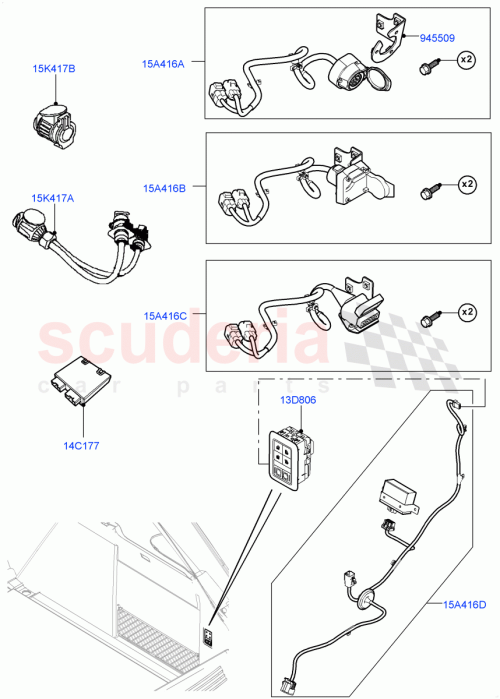 Part Diagram for Land Rover VPLGT0138