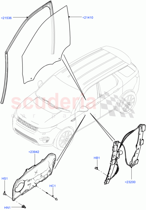 Part Diagram for Land Rover LR058512