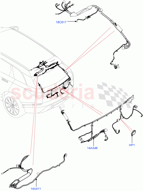 Part Diagram for Land Rover LR166047