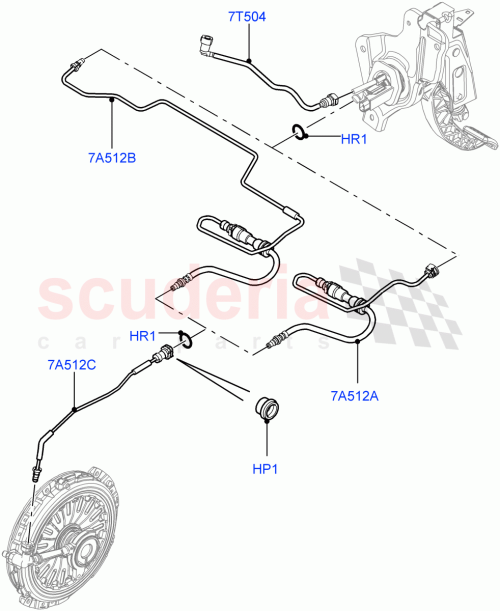 Part Diagram for Land Rover LR071934