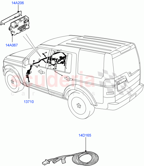 Part Diagram for Land Rover LR053724