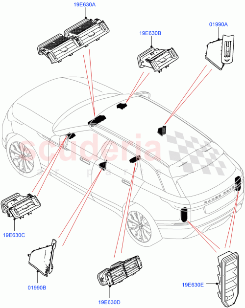Part Diagram for Land Rover LR093892