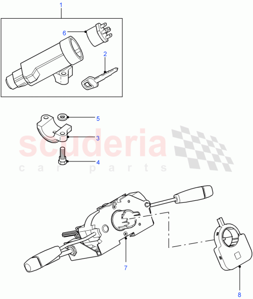 Part Diagram for Land Rover LR060124