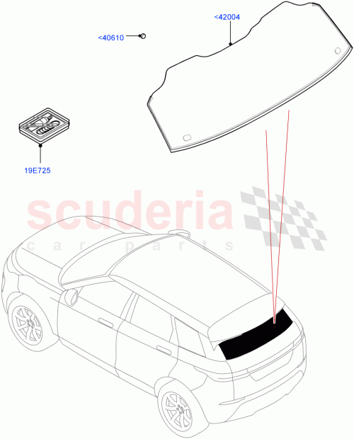 Part Diagram for Land Rover LR114593