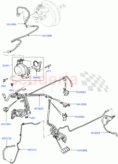 Part Diagram for Land Rover LR048195