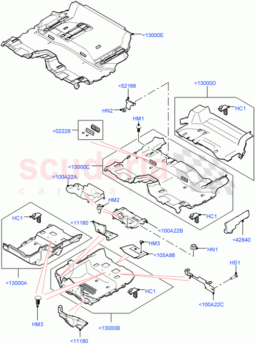 Part Diagram for Land Rover LR142360