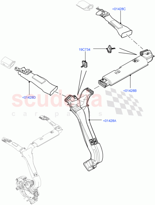 Part Diagram for Land Rover LR044568
