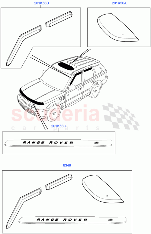 Part Diagram for Land Rover LR006514
