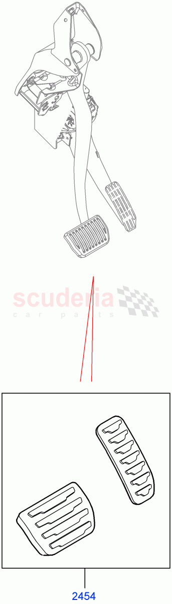 Part Diagram for Land Rover VPLYS0470