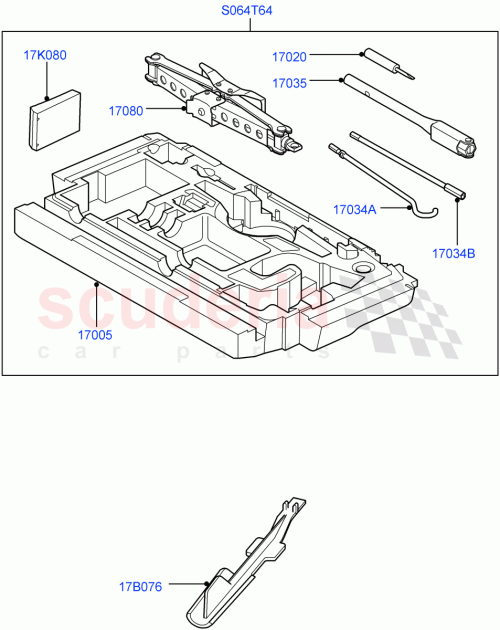 Part Diagram for Land Rover LR014047