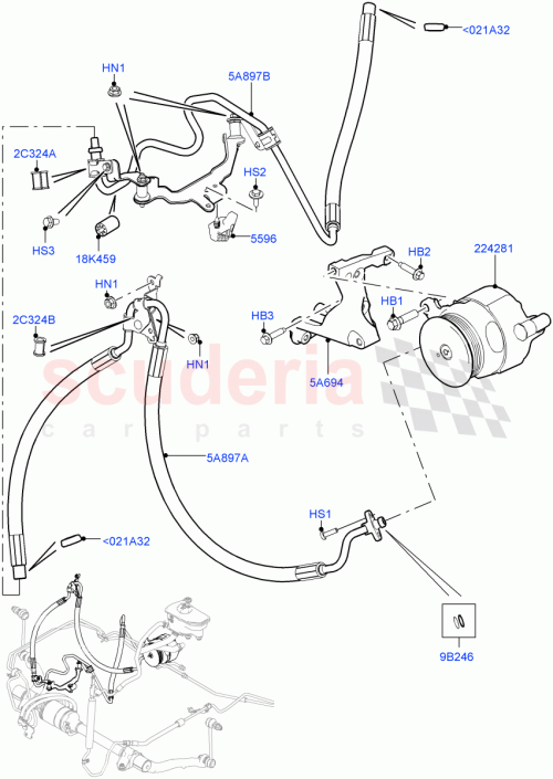 Part Diagram for Land Rover LR043711