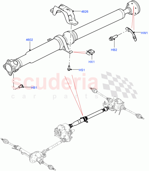 Part Diagram for Land Rover LR086472