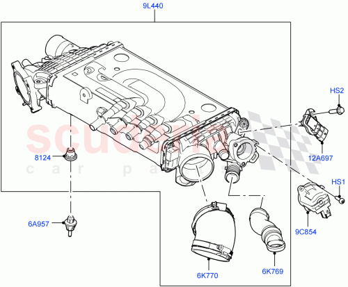 Part Diagram for Land Rover LR125201
