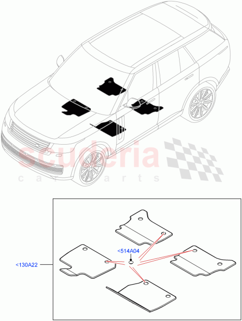 Part Diagram for Land Rover LR151461