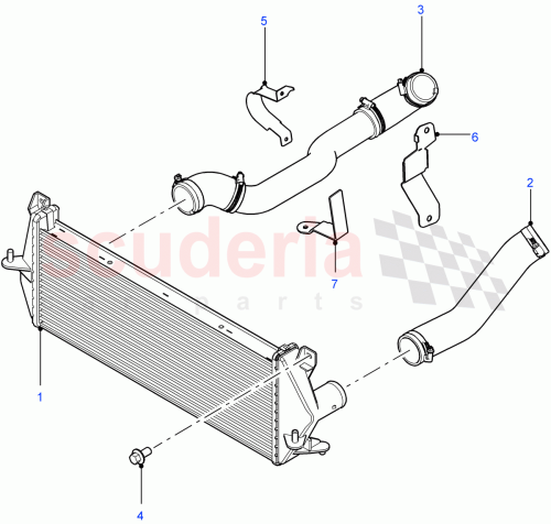 Part Diagram for Land Rover LR057448