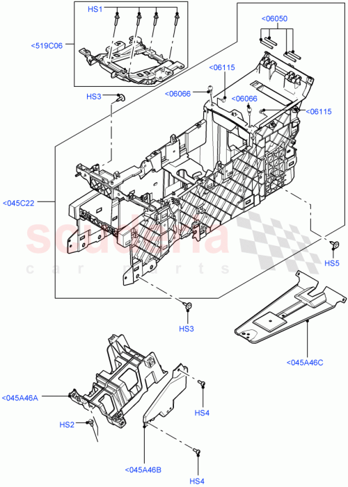 Part Diagram for Land Rover LR071523