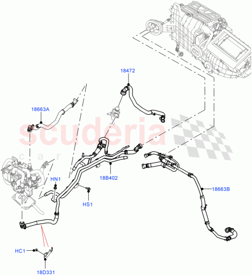 Part Diagram for Land Rover LR140979