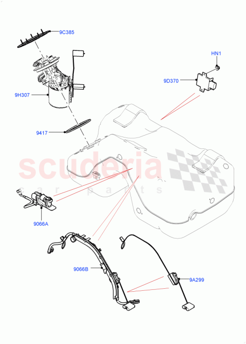 Part Diagram for Land Rover LR118304