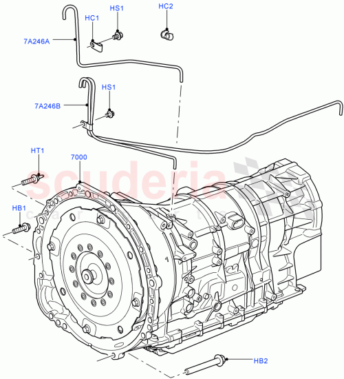 Part Diagram for Land Rover LR083519