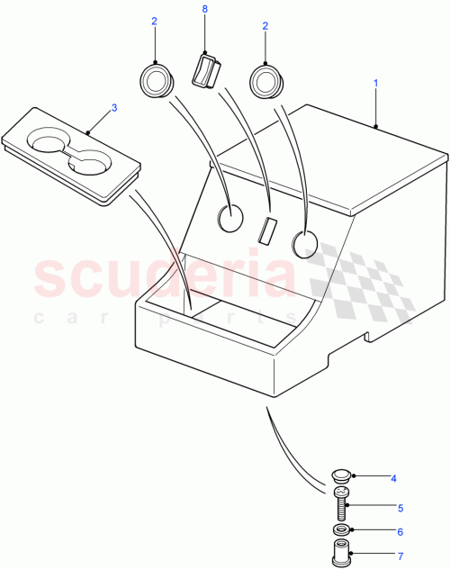 Part Diagram for Land Rover LR011783