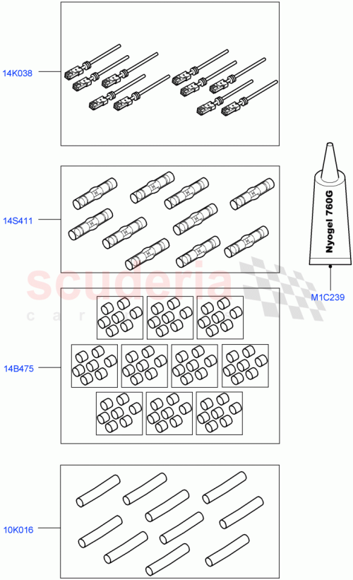 Part Diagram for Land Rover 418660