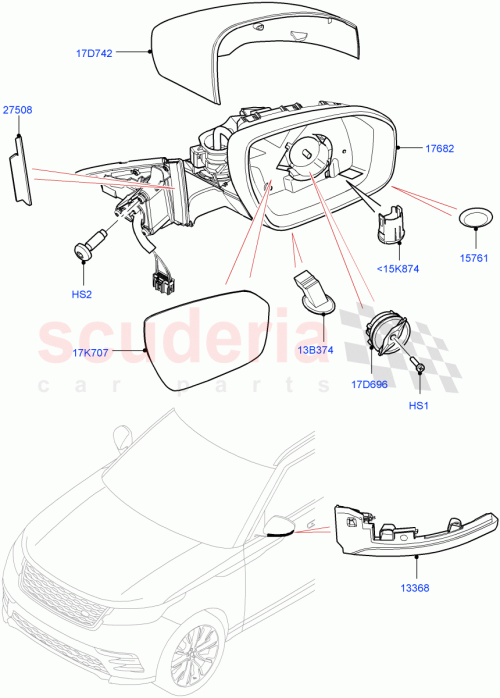 Part Diagram for Land Rover LR155641