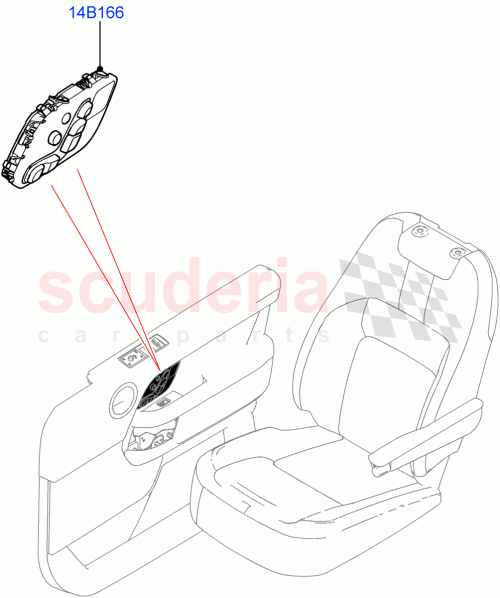 Part Diagram for Land Rover LR098448