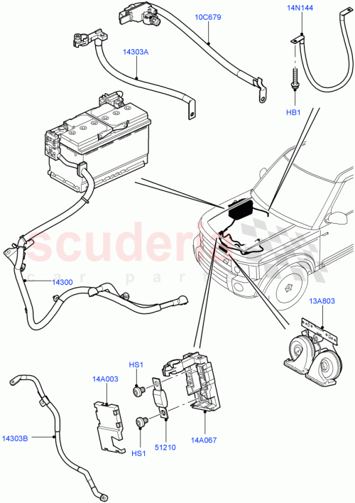 Part Diagram for Land Rover LR048601