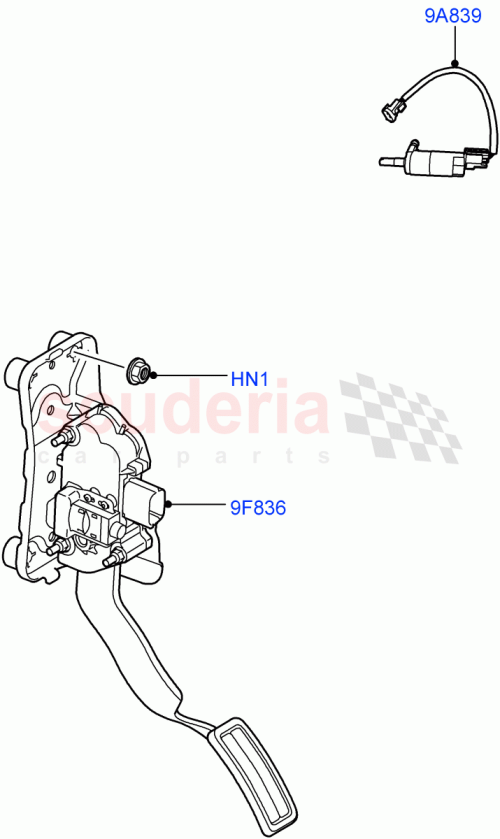 Part Diagram for Land Rover FN108047L