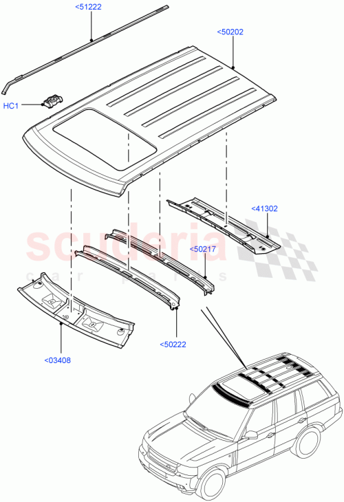 Part Diagram for Land Rover AKC760030