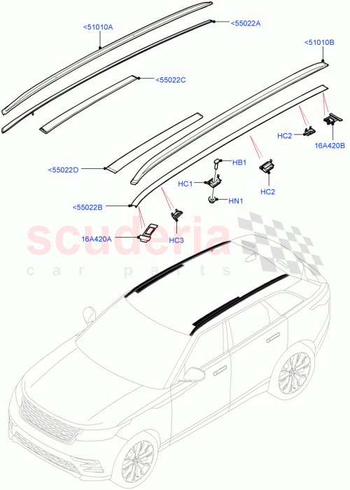 Part Diagram for Land Rover LR108764