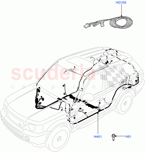 Part Diagram for Land Rover LR016065