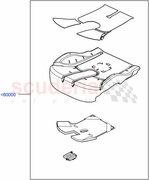 Part Diagram for Land Rover LR141437